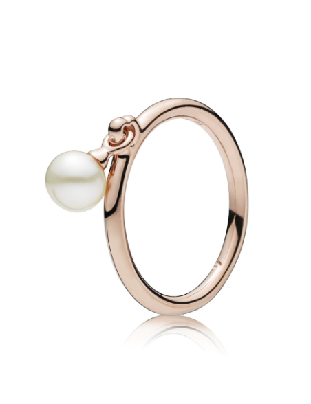 anillo-pandora-rose-Perla-colgante