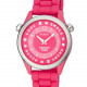 Reloj Tous Tender Time de acero con correa de silicona rosa 100350580