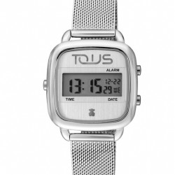 Reloj Tous digital D-Logo de acero 200350540