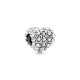 Pandora Charm en plata Corazón Brilante de esferas 798681C01