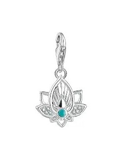 Colgante-Charm-plata-de-Thomas-Sabo-flor-de-Loto