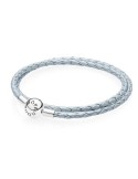 pulsera-pandora-plata-cuero-trenzado-azul-claro