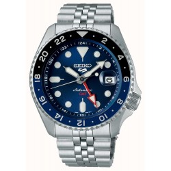 Reloj SEIKO 5 Sports Sports Style GMT azul SSK003K1