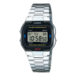 Reloj Casio vintage digital iconic A163WA-1QES