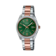 Reloj Casio Collection bicolor Analógico Esfera verde LTP-1302PRG-3AVEF