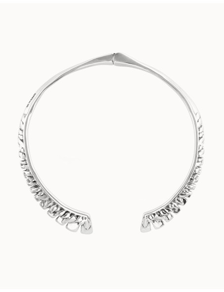 gargantilla-uno-de-50-rigida-pluma-en-la-brisa-plateado