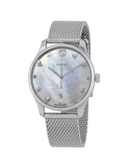 Reloj Gucci G-Timeless esfera Madre Perla