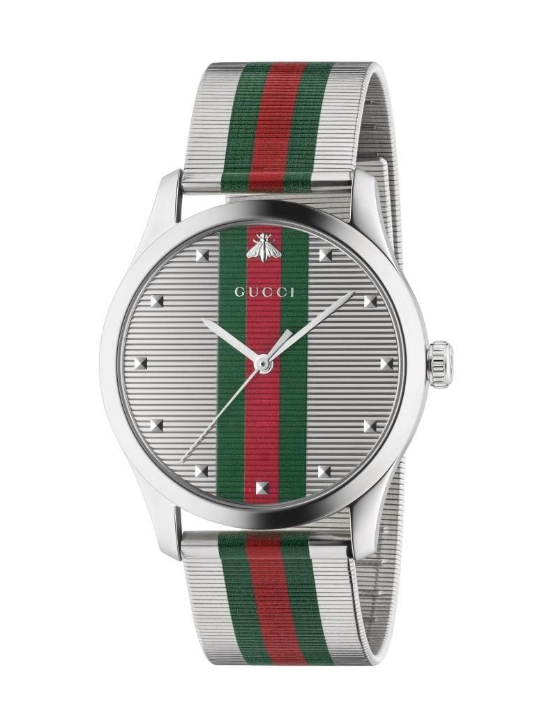 Reloj Gucci G-Timeless malla acero