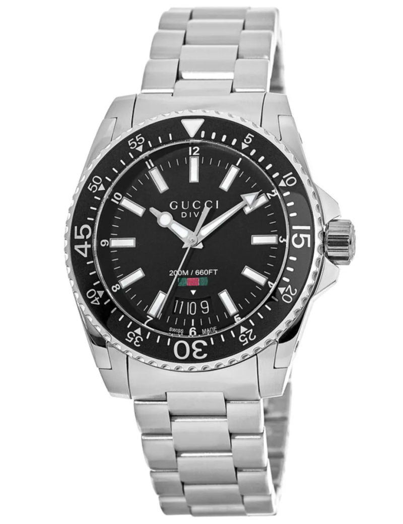 Reloj Gucci Dive Black Dial
