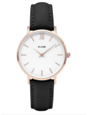 reloj-cluse-dorado-correa-piel-negra-
