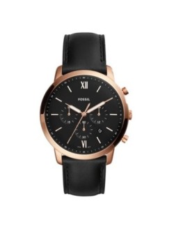 reloj-fossil-cronografo-piel-negra