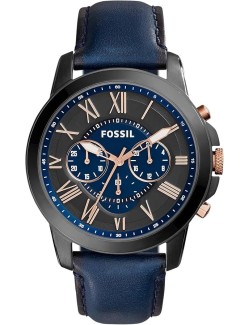 reloj-fossil-cronografo-piel-azul