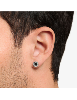 pendiente-plata-pegado-hombre-mujer-circonita-negra-thomassabo-presion-