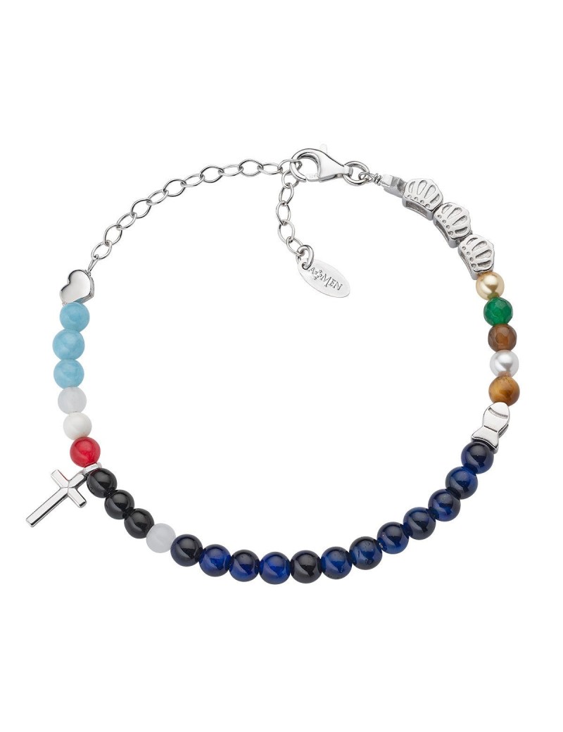 pulsera-amen-la-vida-de-jesus-plata-y-perlas-multicolores
