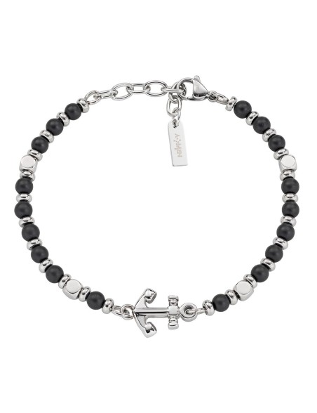 pulsera-amen-ancla-de-acero-y-onix