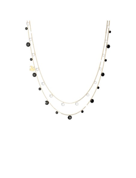 gargantilla-doble-rebecca-plata-dorada-circonitas-blancas-y-negras