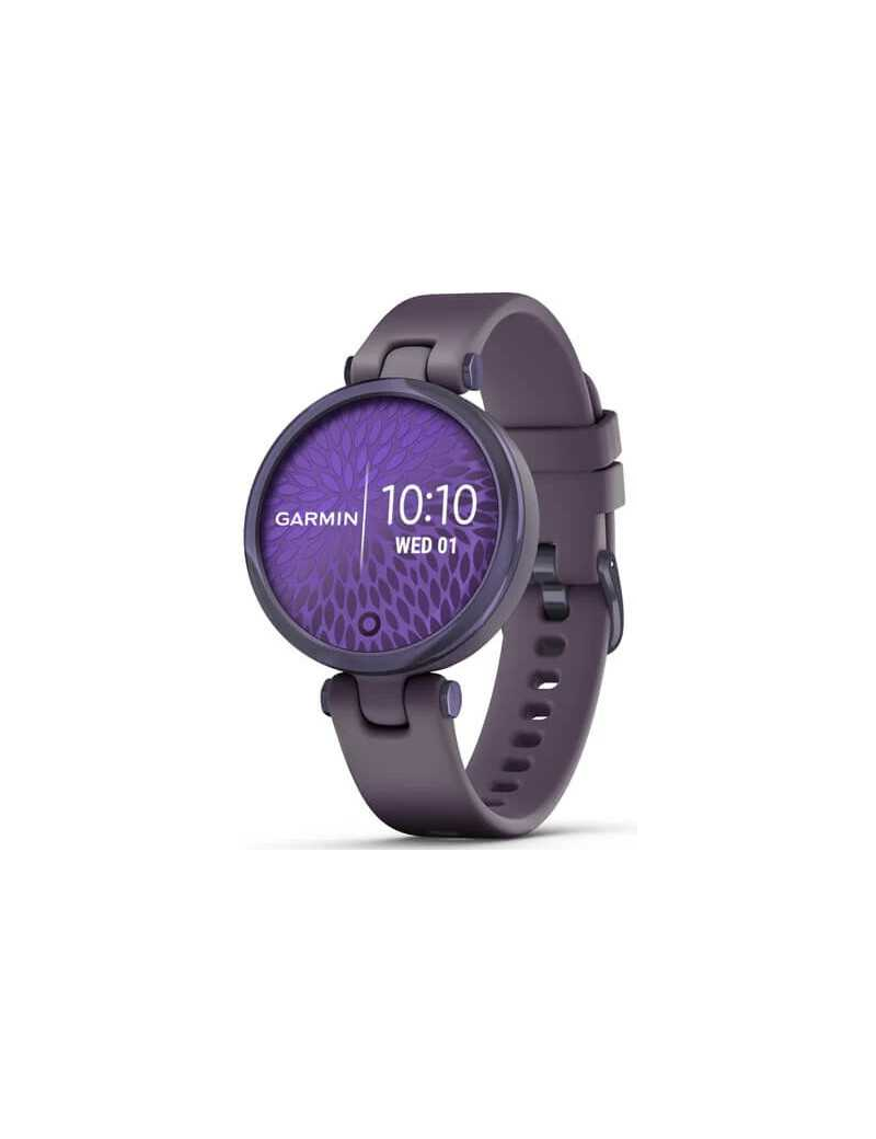 Reloj Garmin Lily® - Sport Bisel en color lila correa de silicona en color lila