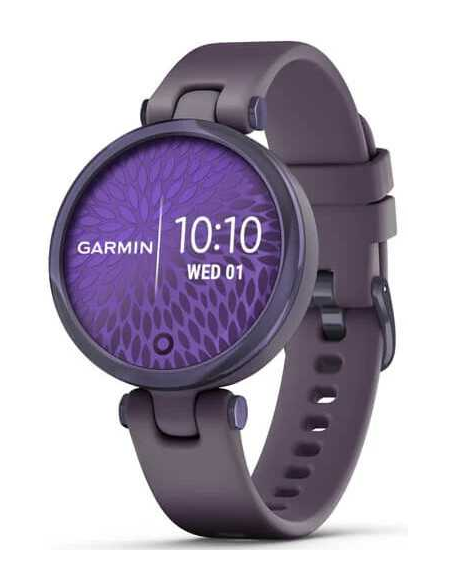 Reloj Garmin Lily® - Sport Bisel en color lila correa de silicona en color lila