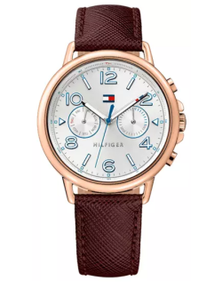 reloj-tommy-hilfiger-mujer-piel-marron