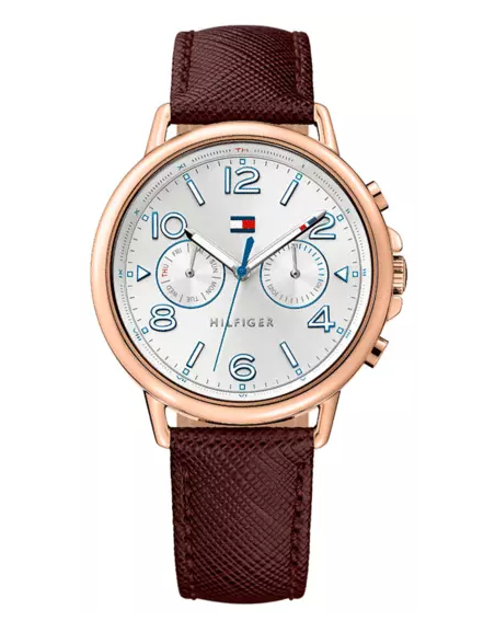 reloj-tommy-hilfiger-mujer-piel-marron