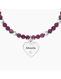 pulsera-elastica-kidult-mujer-colgante-en-acero-corazon-abuela-te-quiero