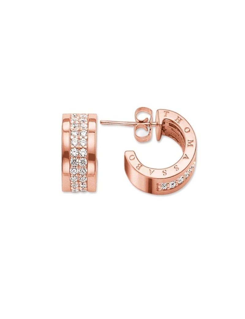 pendientes-thomas-sabo-aros-plata-en-rose-con-circonita-blanca