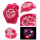 Reloj Casio Baby-G analógico y digital hearts pink BGA-130-4BER