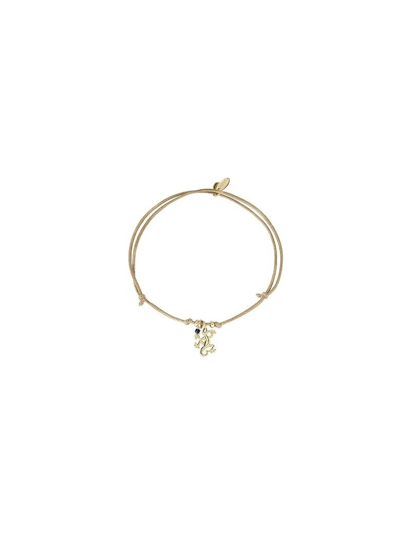 pulsera-amen-lagartija-plata-dorada-cordon-nylon