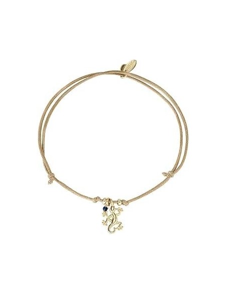 pulsera-amen-lagartija-plata-dorada-cordon-nylon