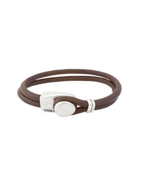 pulsera-uno-de-50-hombre-cuero-doble-marron