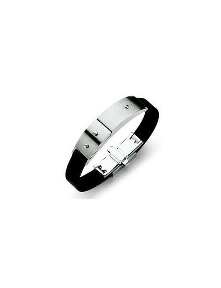 pulsera-breil-tribe-acero-piel