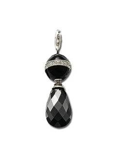 colgante-thomas-sabo-plata-bola-esmalte-negro-circonitas-obsidiana-