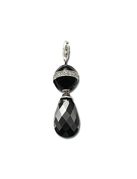 colgante-thomas-sabo-plata-bola-esmalte-negro-circonitas-obsidiana-