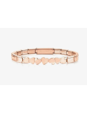pulsera-nomination-acero-rose-elastica-corazones