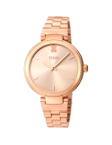 Reloj TOUS analógico Julie de acero IP rosado