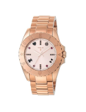 Reloj TOUS Motif de acero IP rosado con rubíes tratados