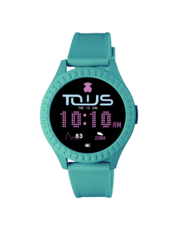 Reloj TOUS smartwatch Smarteen Connect con correa de silicona verde