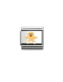 charm-link-acero-nomination-composable-en-oro-y-esmalte-galleta-jengibre