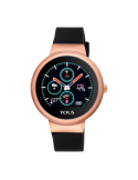 Reloj TOUS smartwatch activity Rond Touch de acero IP rosado con correa de silicona intercambiable