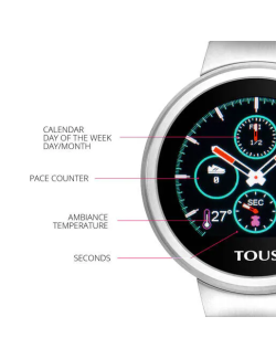 Reloj TOUS smartwatch activity Rond Touch de acero