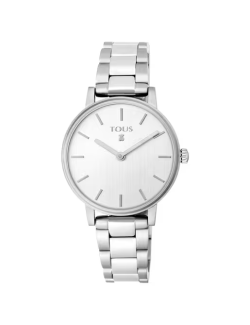 Reloj TOUS analógico Rond Straight de acero
