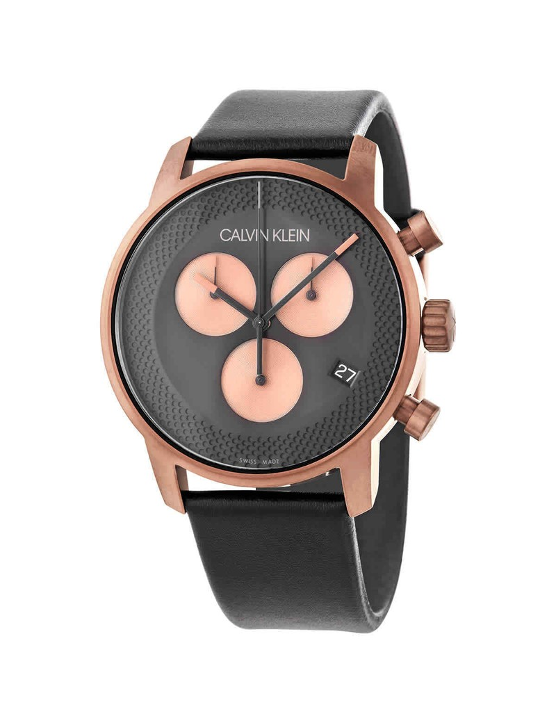 Reloj Calvin Klein City Cronometro Acero PVD