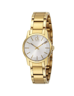 Reloj Calvin Klein City mujer PVD amarillo