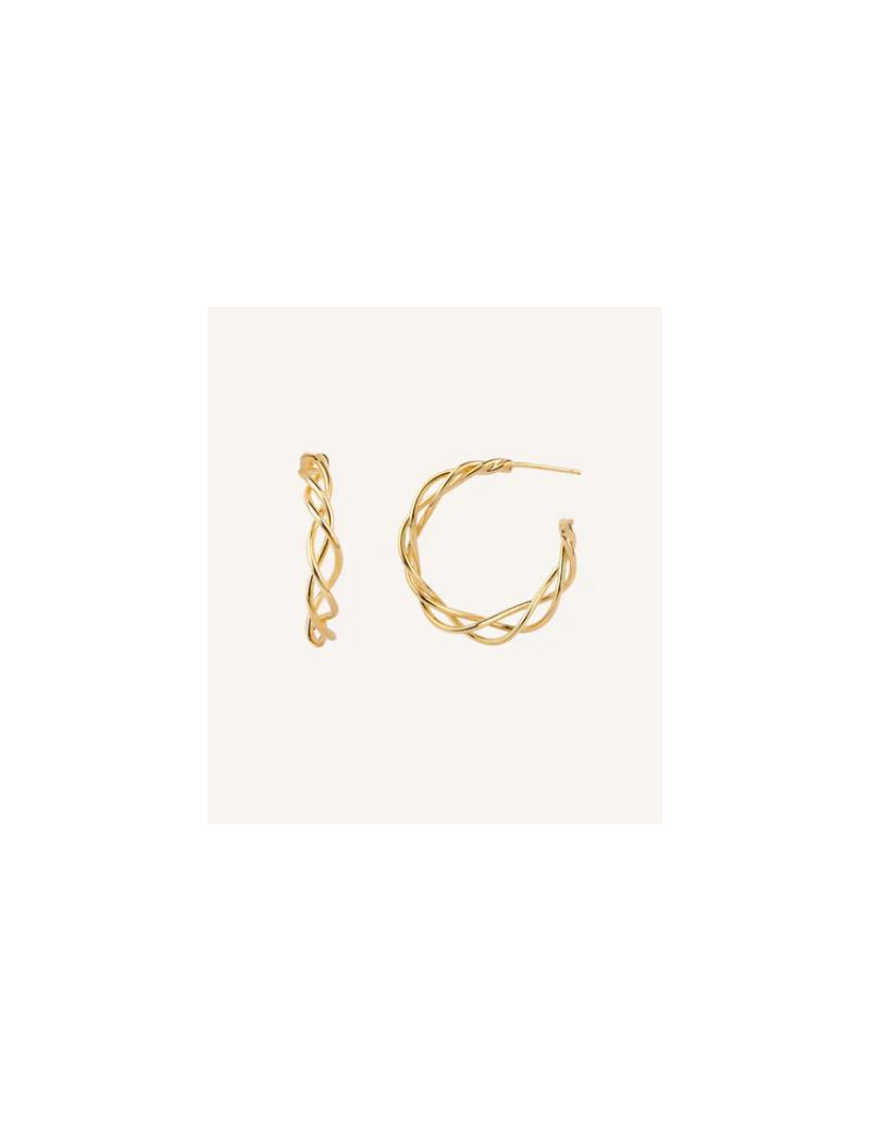 pendientes-vidal-vidal-aro-trenzado-chapado-oro-18-kt