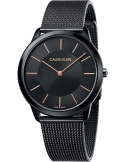 Reloj Calvin Klein Minimal malla PVD negro
