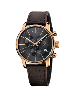 Reloj Calvin Klein City marrón cronómetro