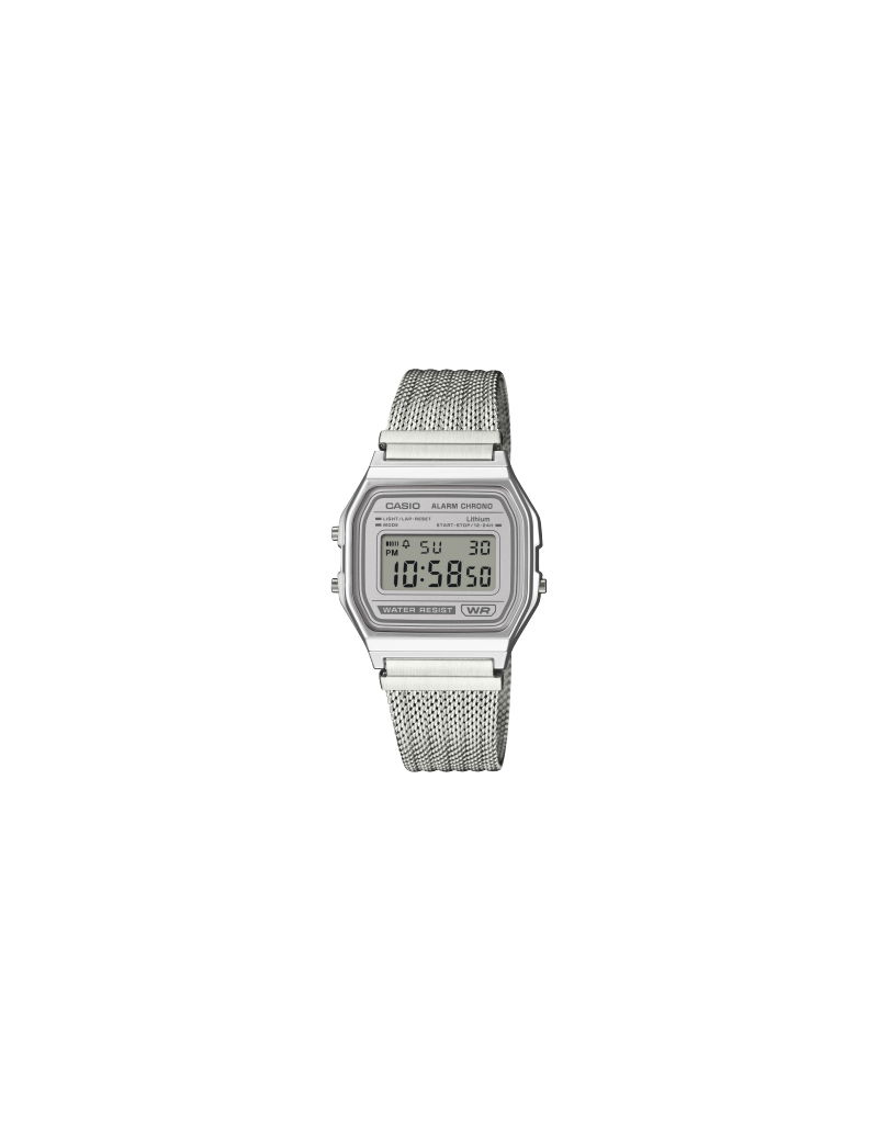 reloj-casio-vintage-iconic-collection-plateado-malla-esfera-plateada