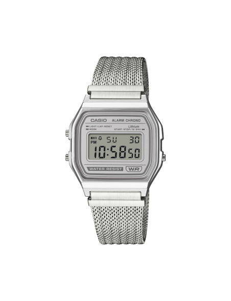 reloj-casio-vintage-iconic-collection-plateado-malla-esfera-plateada