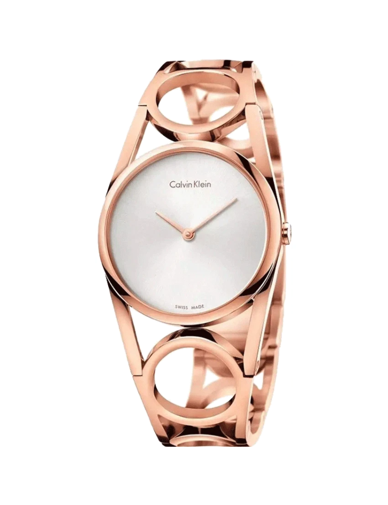 Reloj Calvin Klein Round mujer PVD rosa