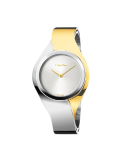 Reloj Calvin Klein Senses  PVD Bicolor Rígido mujer